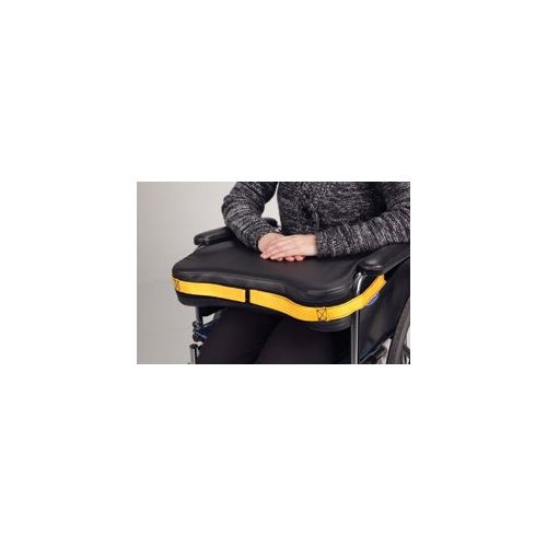  Secure SLC-1 Easy Release Wheelchair Lap Tray Safety Positioning Cushion - Fits 18 - 22 Wheelchairs - Non Restraint Closure