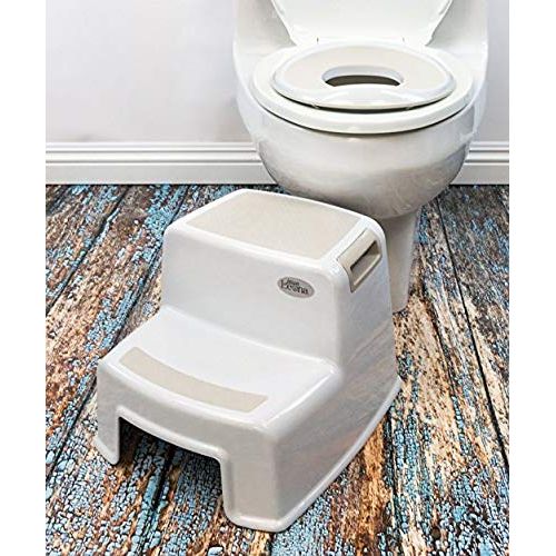  [아마존베스트]Secure Home by Jessa Leona Dual Height Step Stool for Kids | Toddlers Stool for Potty Training and Use in The...