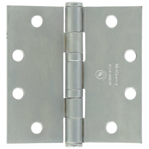  Securitron EH-45 Electrified Hinge, Stainless, 6 Wire, 4.5 x 4.5