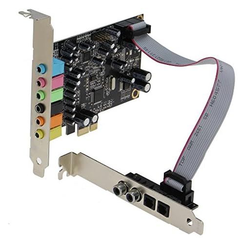  Sedna SEDNA - SE-PCIE-SC-10 High Quality PCIe 7.1 Channel Sound card ( CM8828 + CM9882A ) with SPDIF Bracket