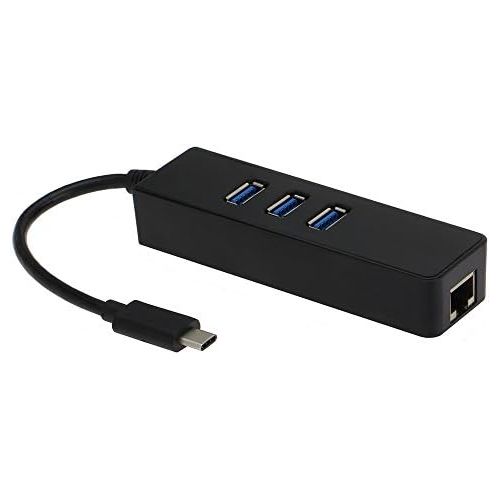  Sedna SEDNA - 3 Port USB 3.1 (Gen 1) Hub + Giga LAN Adapter with Type C cable for NEW MAC BOOK and PC