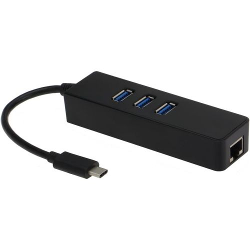  Sedna SEDNA - 3 Port USB 3.1 (Gen 1) Hub + Giga LAN Adapter with Type C cable for NEW MAC BOOK and PC