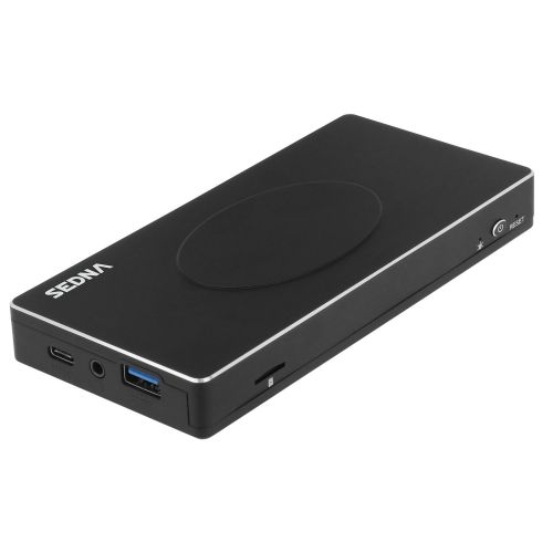  Sedna SEDNA - Super Mini PC with Full-Sized Performance - 32G EMMC + 120G mSATA SSD, 4G RAM