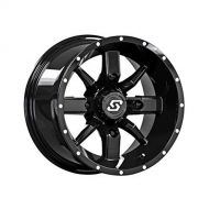 Sedona A88B-48056-44S Hollow Point Wheel - 14x8 - 4+4 Offset - 4/156 12mm Tapered Lug (14x8)