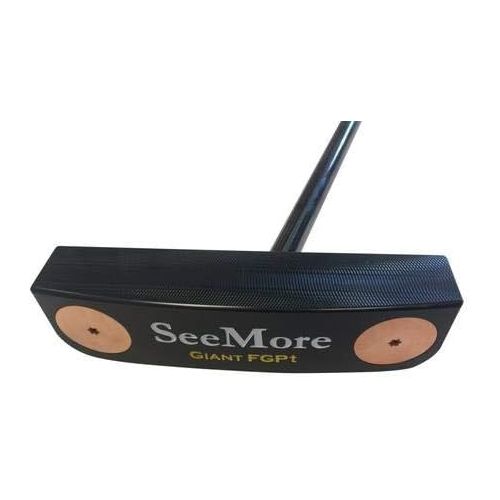 SeeMore Giant FGPt Black Blade Putter, (Choose Length and Hand Orientation)