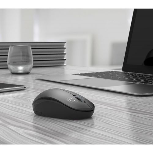  [아마존베스트]Seenda Wireless Mouse - 2.4G Cordless Mice with USB Nano Receiver Computer Mouse with Noiseless Click for Laptop, PC, Tablet, Computer, and Mac - Black