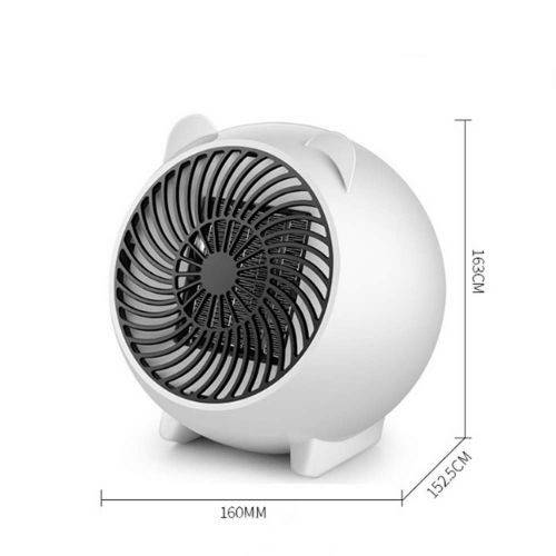  Sefitopher Space Heater Fan Heater Personal Mini Space Heater Portable Electric Heaters Fan with PTC Ceramic Heating Element & Overheat Protection For Home Office Under Desk Indoor