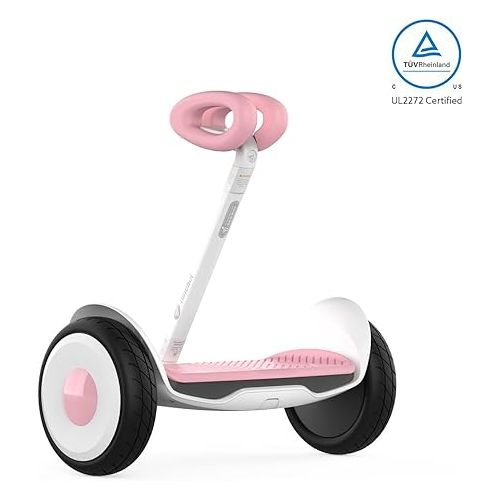  Segway Ninebot S Kids Smart Self-Balancing Electric Scooter, 800 Watts Power, 8 Miles Range & 8.7MPH, Hoverboard with LED Light, UL-2272 Certified