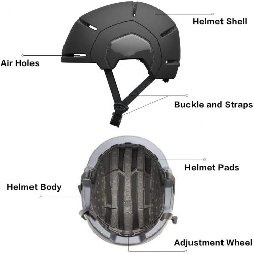  [아마존베스트]Segway Ninebot Bike Helmet, Black, CE/CPSC Certified, L/XL