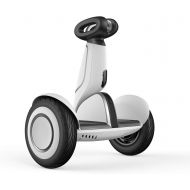 Segway Ninebot S-Plus Smart Self-Balancing Electric Scooter with Intelligent Lighting and Battery System, Remote Control and Auto-Following Mode, White