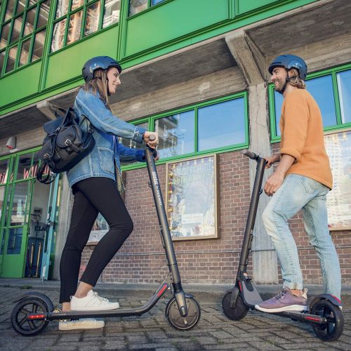  Segway Ninebot ES2 Electric Kick Scooter, Lightweight and Foldable, Upgraded Motor Power, Dark Grey