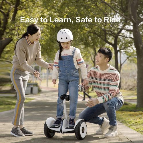  Segway Ninebot S and S-Max Smart Self-Balancing Electric Scooter with LED Light, Powerful and Portable, Compatible with Gokart kit