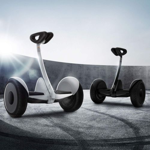  Segway Ninebot S and S-Max Smart Self-Balancing Electric Scooter with LED Light, Powerful and Portable, Compatible with Gokart kit