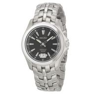 Seiko Mens SNQ101 Perpetual Calendar Stainless Steel Watch by Seiko