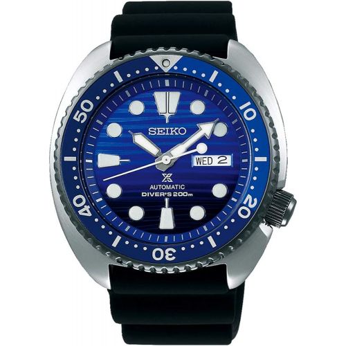 세이코 [아마존베스트]SEIKO PROSPEX Turtle Special Edition Automatic Divers 200M Blue Dail SRPC91K1