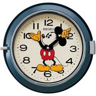 Seiko SEIKO CLOCK Disney Mickey Mouse quartz wall clock (steel-blue paint) FS504L