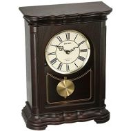 Seiko Mantel-Musical Wood Shelf Clock, Color:Dark Brown (Model: QXW242BLH)