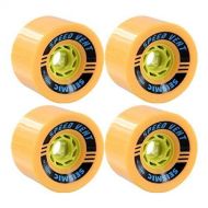 Seismic Skate Systems Speed Vent Mango Defcon Skateboard Wheels - 85mm 78.5a (Set of 4)