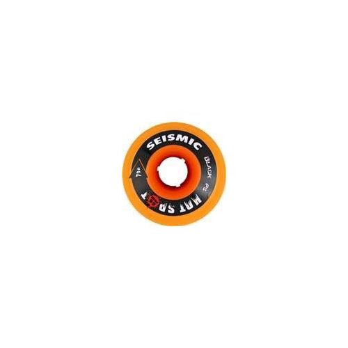  Seismic Longboard Wheels HOT SPOT Orange 66mm 79a