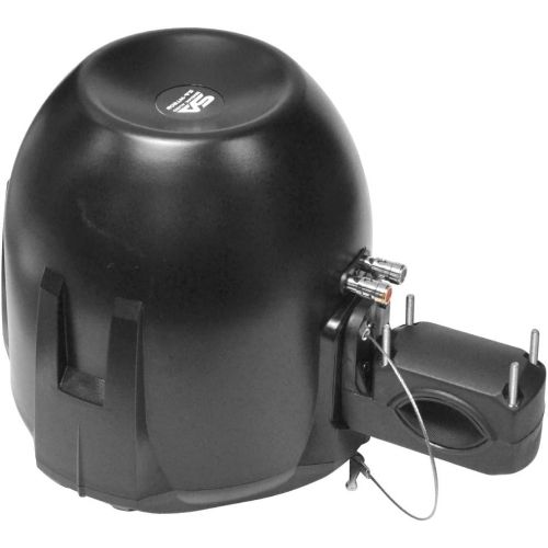  Seismic Audio - SA-WT80B - Pair of 300 Watt 8 Inch 2-Way Black Wakeboard Tower Speakers - 600 Watt Marine Speaker System