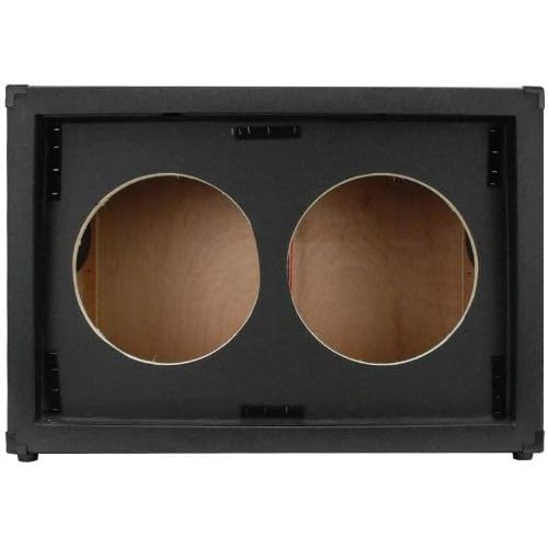  Seismic Audio - 2x12 GUITAR SPEAKER CAB EMPTY - 7 Ply Birch - 212 Speakerless Cabinet NEW 12 Tolex - Black Tolex - Wheat Cloth Grill - Front or Rear Loading Options