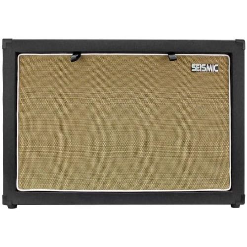  Seismic Audio - 2x12 GUITAR SPEAKER CAB EMPTY - 7 Ply Birch - 212 Speakerless Cabinet NEW 12 Tolex - Black Tolex - Wheat Cloth Grill - Front or Rear Loading Options