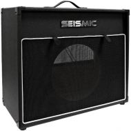 Seismic Audio - 12 GUITAR SPEAKER CABINET EMPTY - 7 Ply Birch - Speakerless 1x12 Cab - Vintage NEW - Black Tolex - Black Cloth Grill - Front or Rear Loading Options
