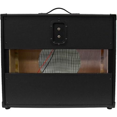  Seismic Audio - 12 GUITAR SPEAKER CABINET EMPTY - 7 Ply Birch - Speakerless 1x12 Cab - Vintage NEW - Black Tolex - Black Cloth Grill - Front or Rear Loading Options