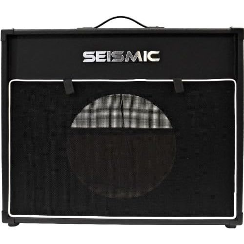  Seismic Audio - 12 GUITAR SPEAKER CABINET EMPTY - 7 Ply Birch - Speakerless 1x12 Cab - Vintage NEW - Black Tolex - Black Cloth Grill - Front or Rear Loading Options