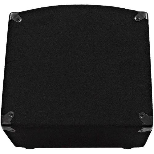  Seismic Audio - 15 Inch Floor Wedge Style Monitor - Studio, Stage, or Floor use - PA/DJ Speakers - Bar, Band, Karaoke, Church, Drummer use: Musical Instruments