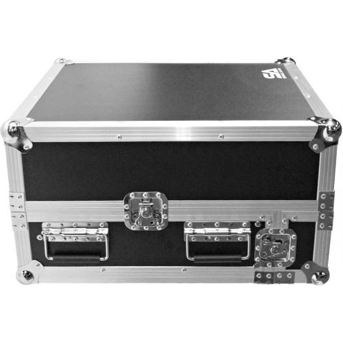  Seismic Audio - SATAC2x10 - Heavy Duty 2 Space ATA Rack Case with 10U DJ Mixer Top and Laptop Shelf - Pro Audio DJ Rack with Sliding Shelf: Musical Instruments