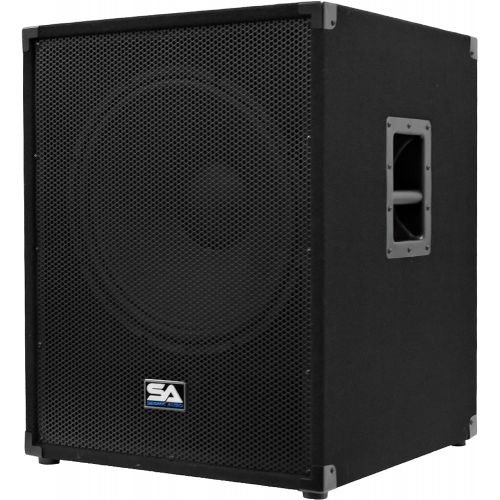  [아마존베스트]Seismic Audio - Aftershock-18 - Powered PA 18 Subwoofer Speaker Cabinet