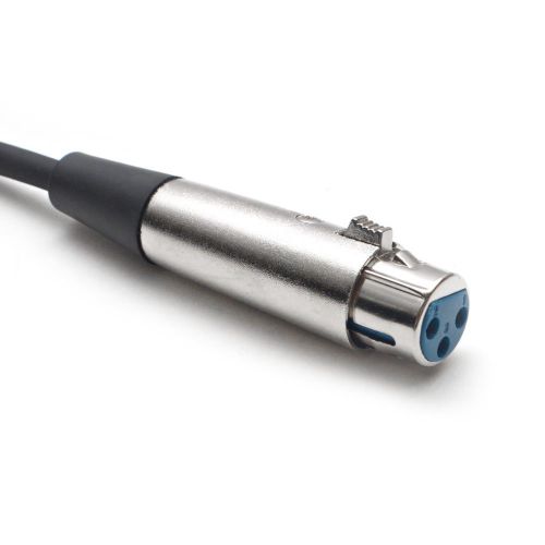  Seismic Audio - SADMX10-4Pack - 4 Pack of 10 Foot Professional DMX Cables XLR 3 Pin - DJ Lights - Lighting