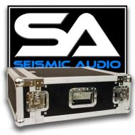 Seismic Audio - 4 SPACE RACK CASE for Amp Effect Mixer PADJ PRO Audio
