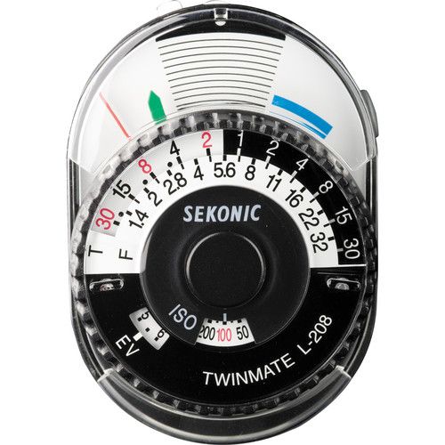  Sekonic L-208 Twin Mate - Analog Incident and Reflected Light Meter