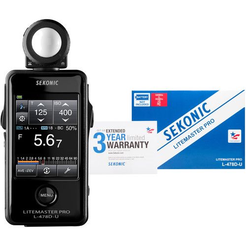  Sekonic LiteMaster Pro L-478D-U Light Meter