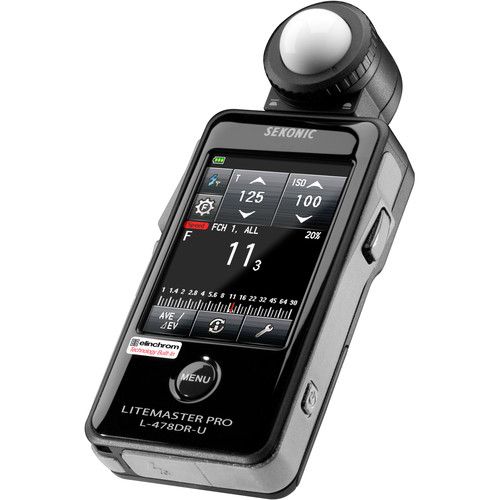  Sekonic LiteMaster Pro L-478DR-U-EL Series Light Meter for Elinchrom EL Skyport System