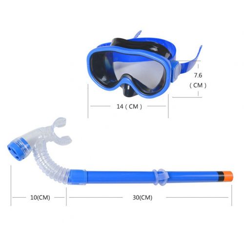  Sel-More sel More Scuba Swimming Swim Diving Mask and Snorkel Set Snorkelling Swimming Glasses Silicone Anti Fog Swimming Goggles for Children Boys Girls