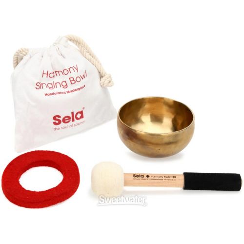  Sela Harmony Singing Bowl with Mallet - 4.7-inch