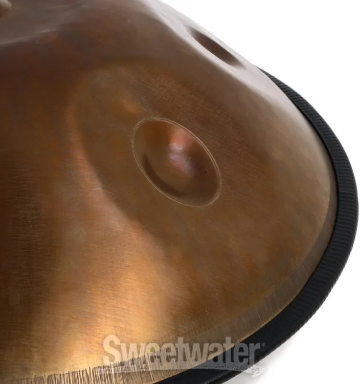  Sela Harmony 9-note Handpan - D Kurd, Stainless Steel