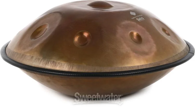  Sela Harmony 9-note Handpan - D Kurd, Stainless Steel