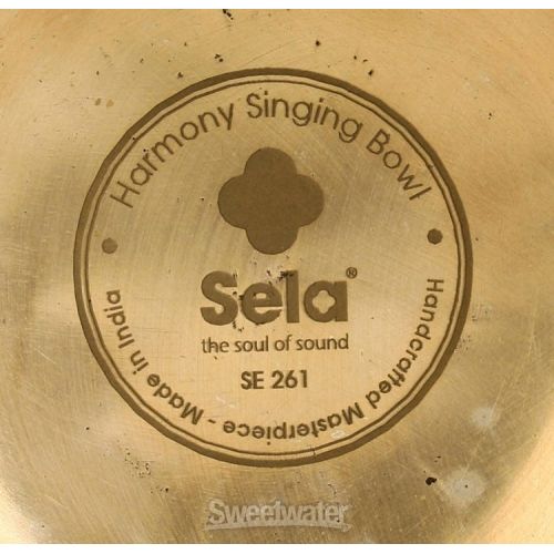  Sela Harmony Singing Bowl with Mallet - 5.9-inch