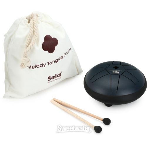  Sela Melody Tongue Drum - A Major Pentatonic, Navy Blue