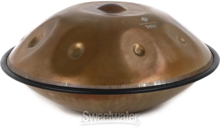  Sela Harmony 9-note Handpan - D Amara - Stainless Steel