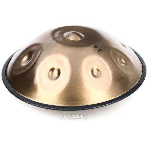  Sela Unity 9-note Handpan - C# Kurd, Stainless Steel