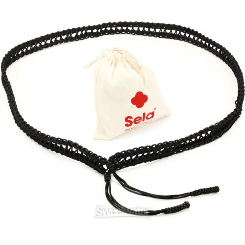  Sela Handpan Rope Edging - Black