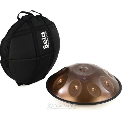  Sela Harmony 9-note Handpan - D Sabye - Stainless Steel