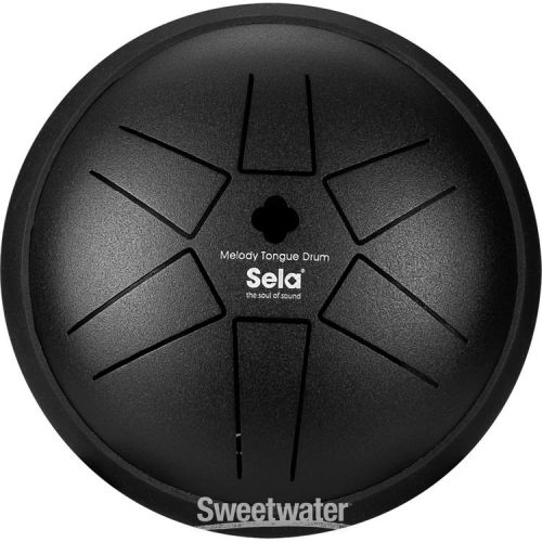  Sela Malody Tongue Drum - C Major Pentatonic, Black