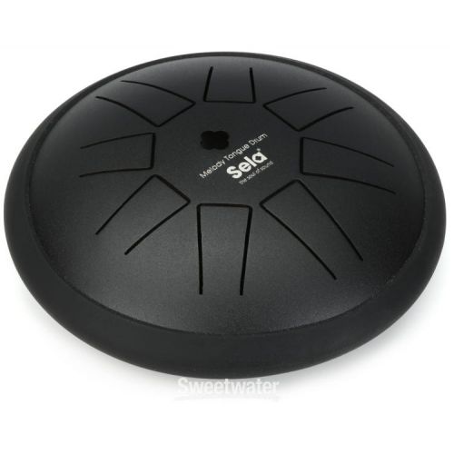  Sela Melody Tongue Drum - C Major, Black