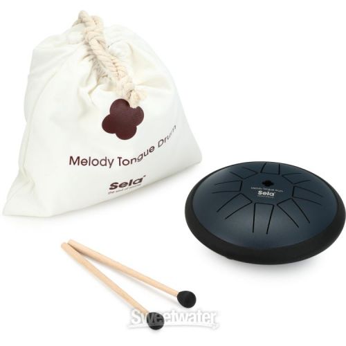  Sela Melody Tongue Drum - D Major, Navy Blue